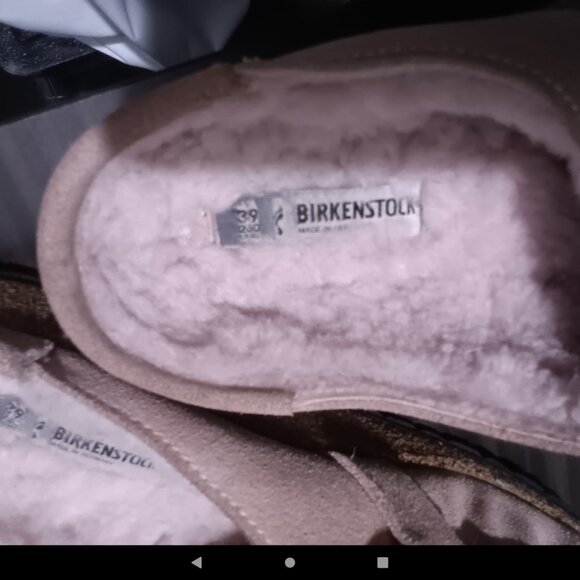 Birkenstock Cream Mules - Picture 2 of 8